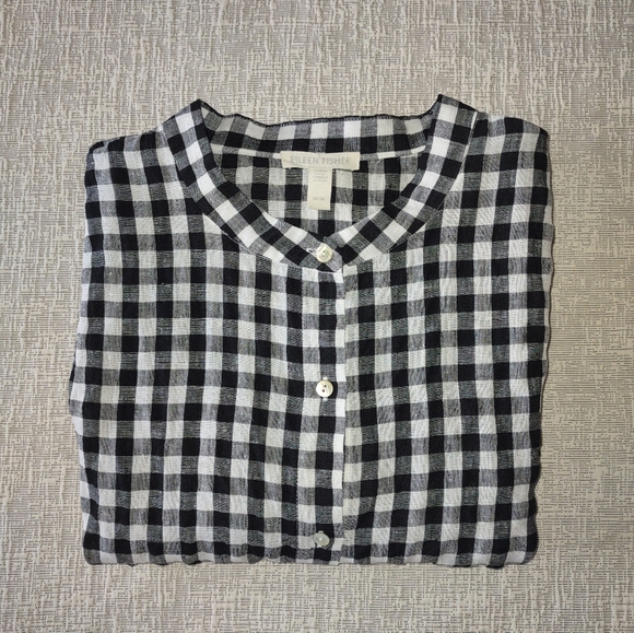 Eileen Fisher Sleeveless Shirt - Picture 1 of 8